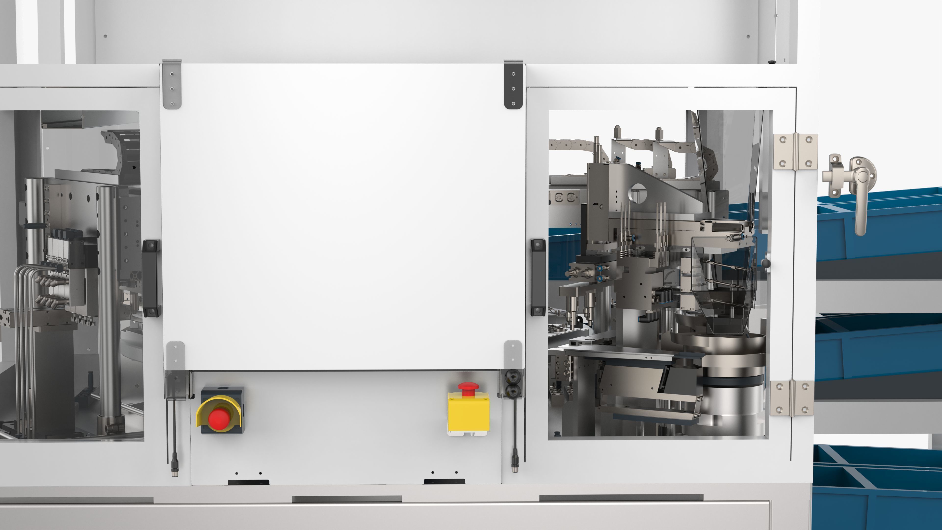 Automatic Small Motor Gearbox Assembly Machine 3D model_14