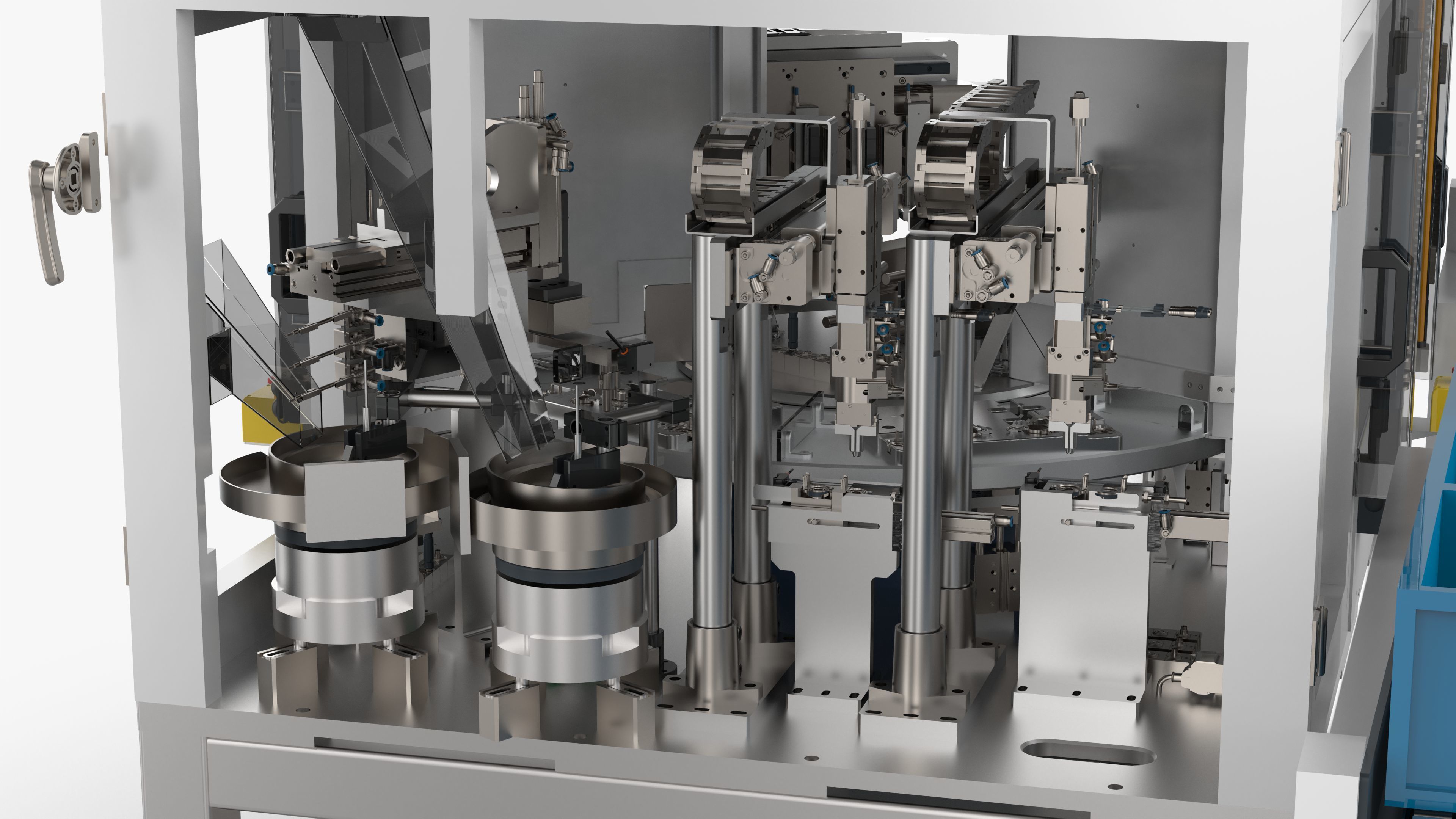 Automatic Small Motor Gearbox Assembly Machine 3D model_17