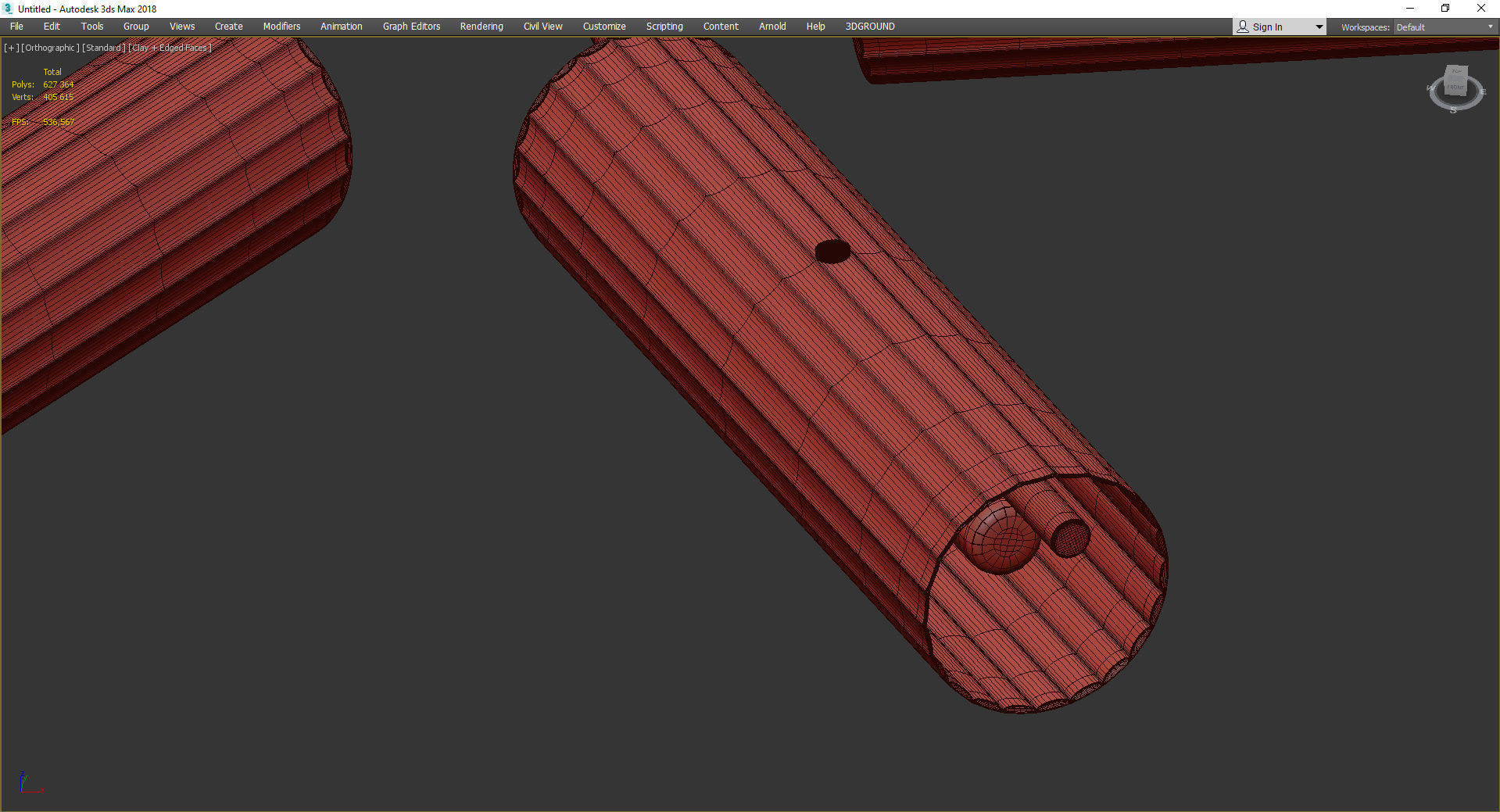 LUCINA Low-poly 3D model_6