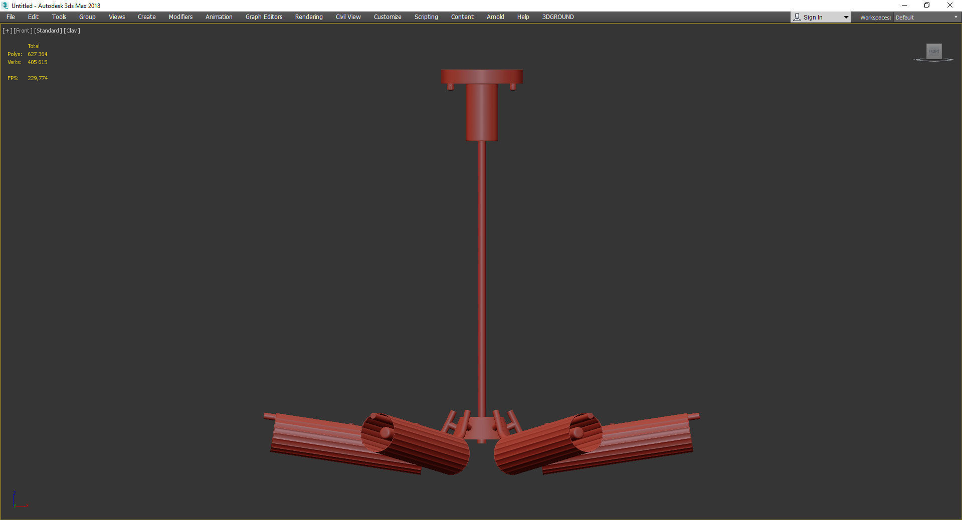 LUCINA Low-poly 3D model_3