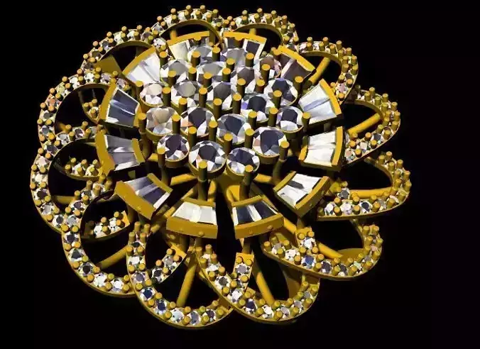 Cocktail Ring 3dm file