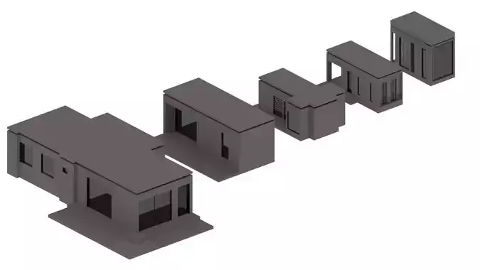 5 modern cabin house 