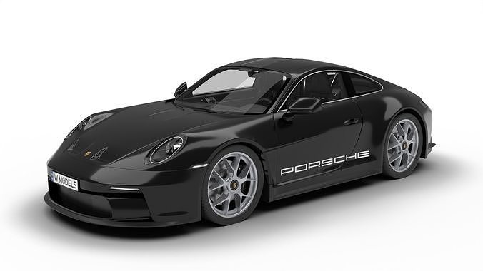 Porsche 911 S-T 2024 3D model