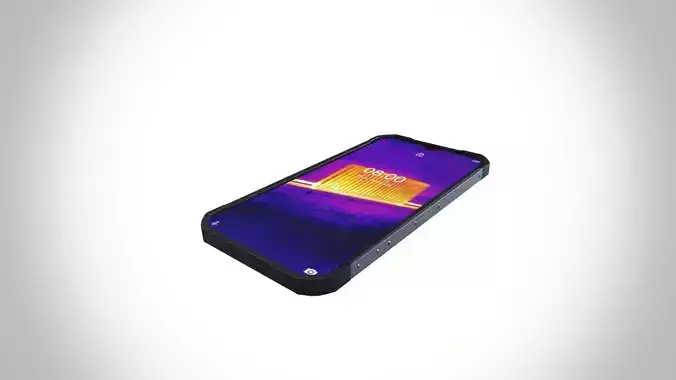 Ulefone Smart Phone Low-poly 3D model