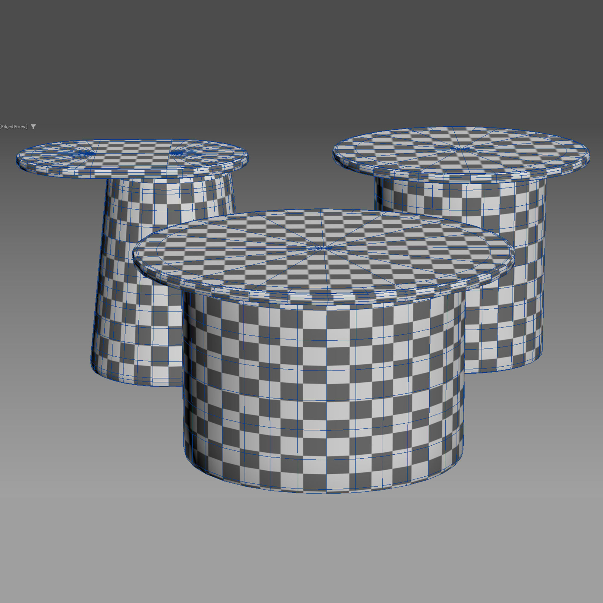 Bernhardt Ice coffee tables 3D model_8