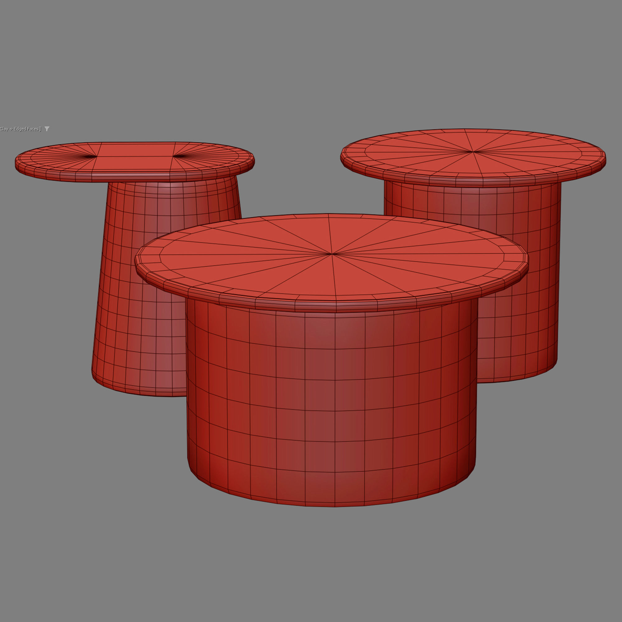 Bernhardt Ice coffee tables 3D model_7