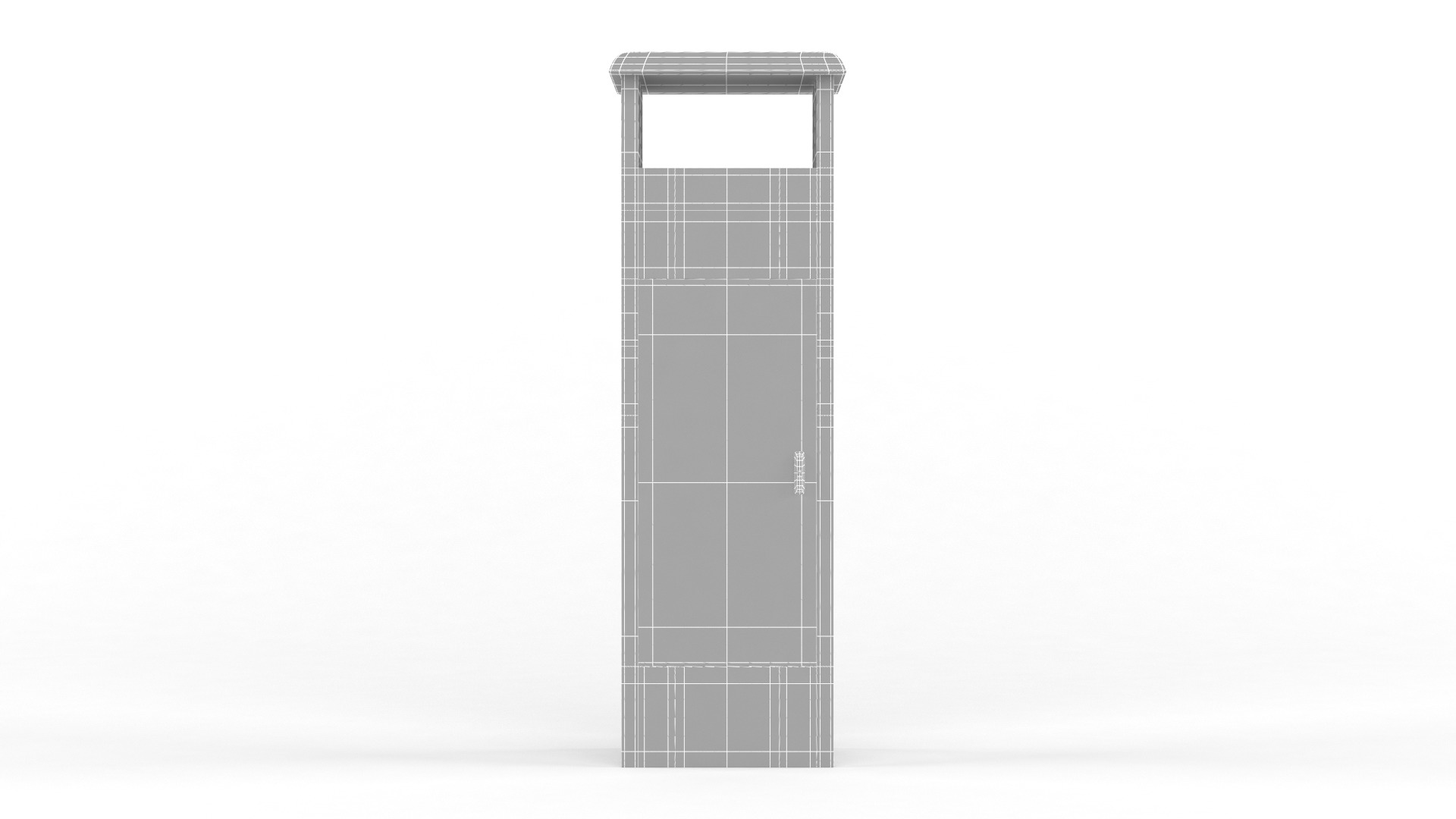 Electronic Kiosk 3D model_9