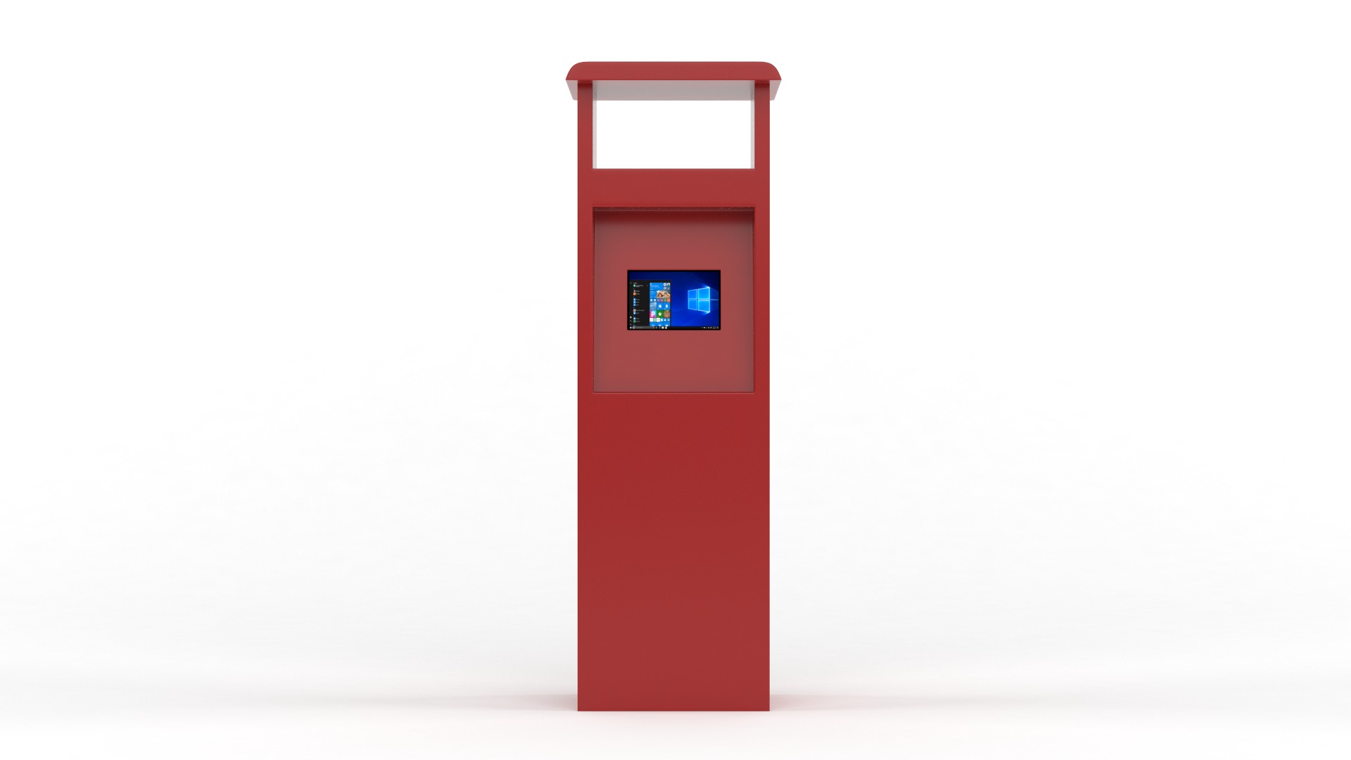 Electronic Kiosk 3D model_1