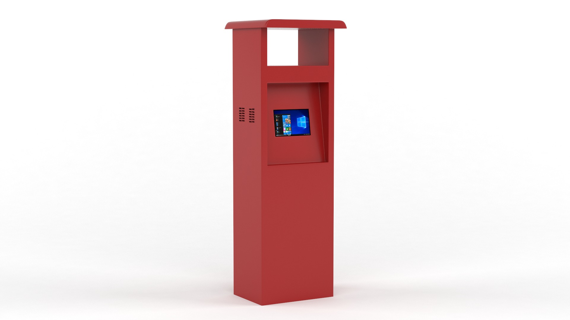 Electronic Kiosk 3D model_5