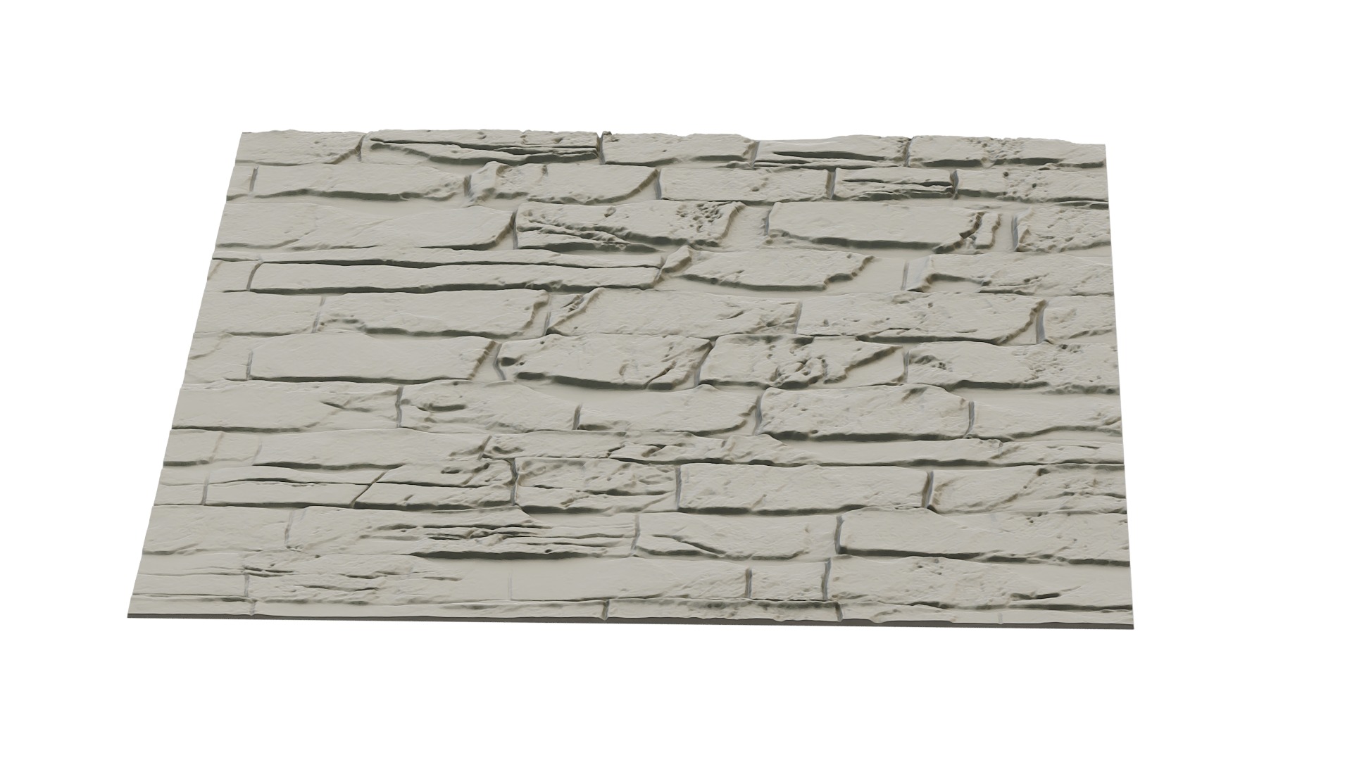 decor set wall panel  wall stone relief mural CNC 26 3D model_3