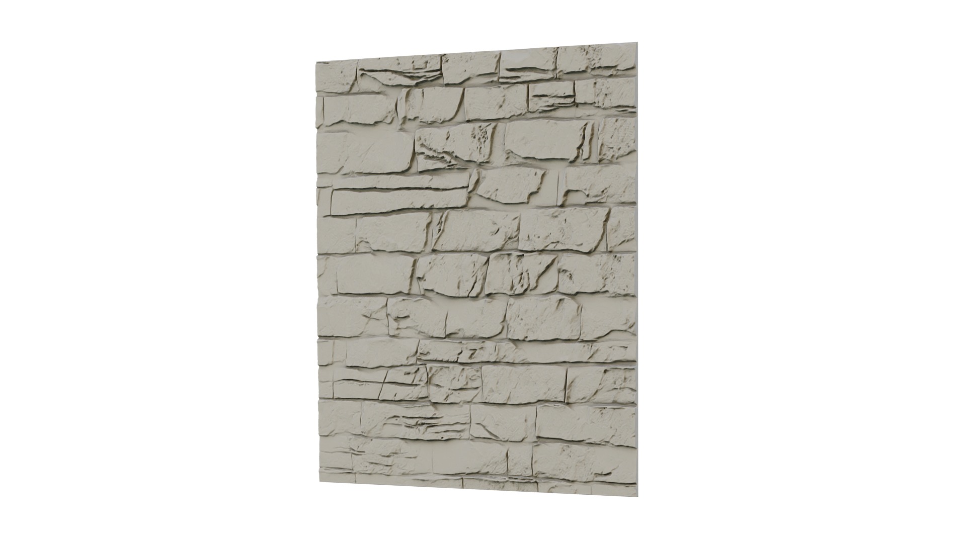 decor set wall panel  wall stone relief mural CNC 26 3D model_2