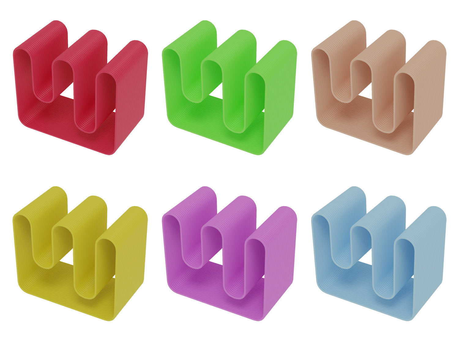 Eburet mini stool Free 3D model_6