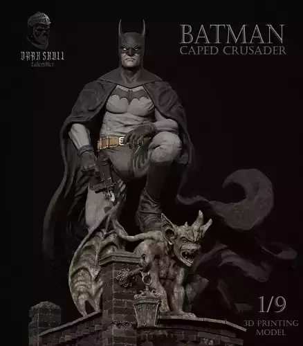 BATMAN CAPED CRUSADER 1-9 20cm