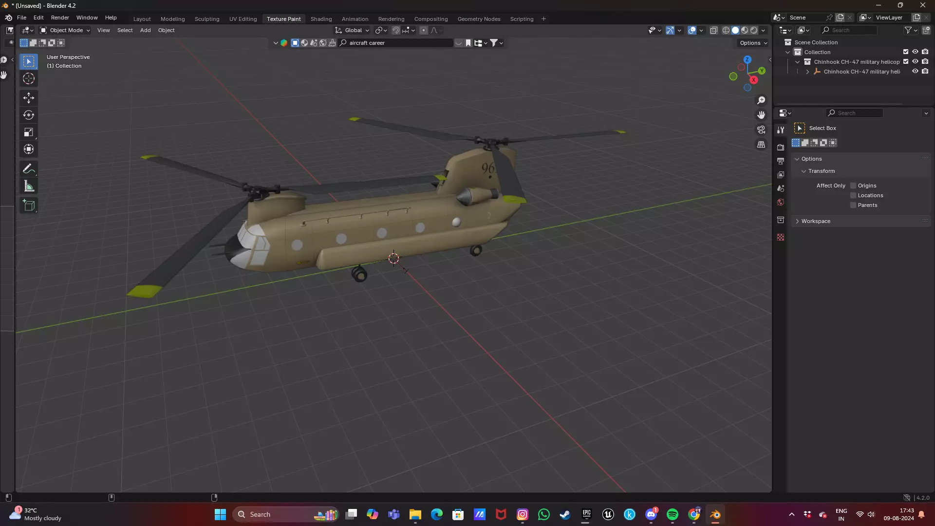 blender Low-poly 3D model_0