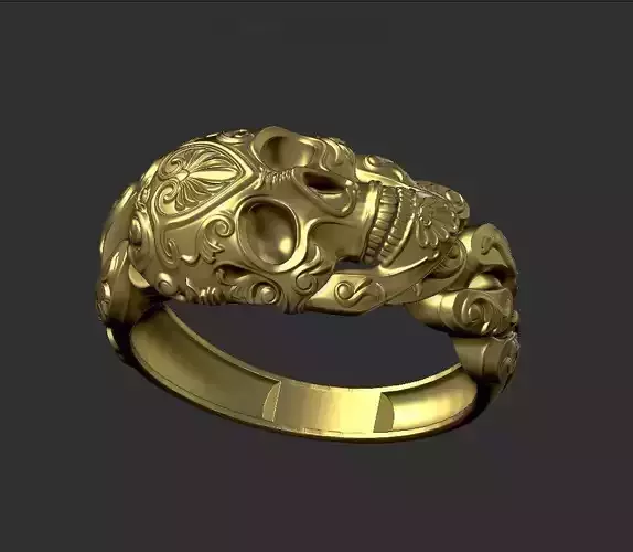 skull ring 