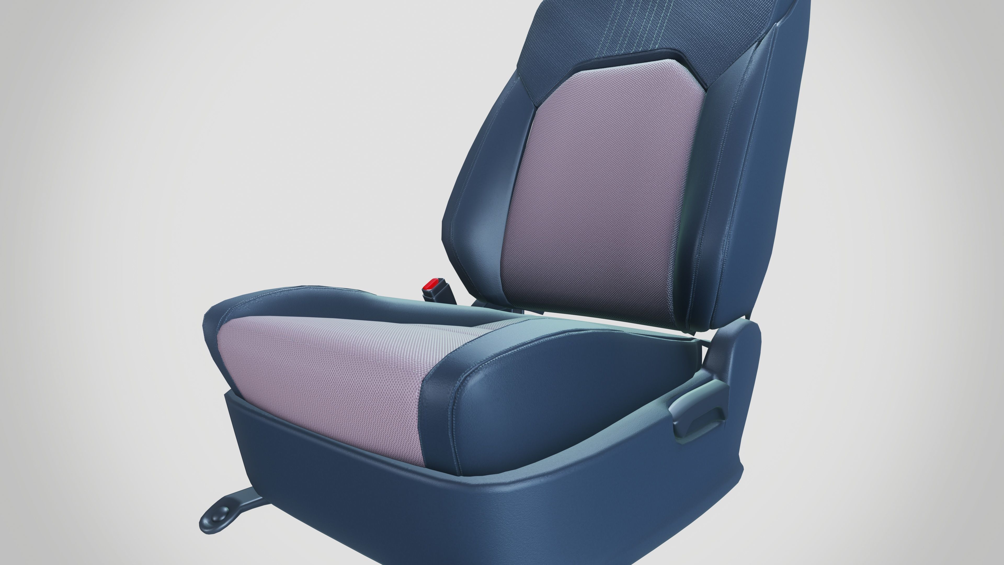 Car seat 3D model_9