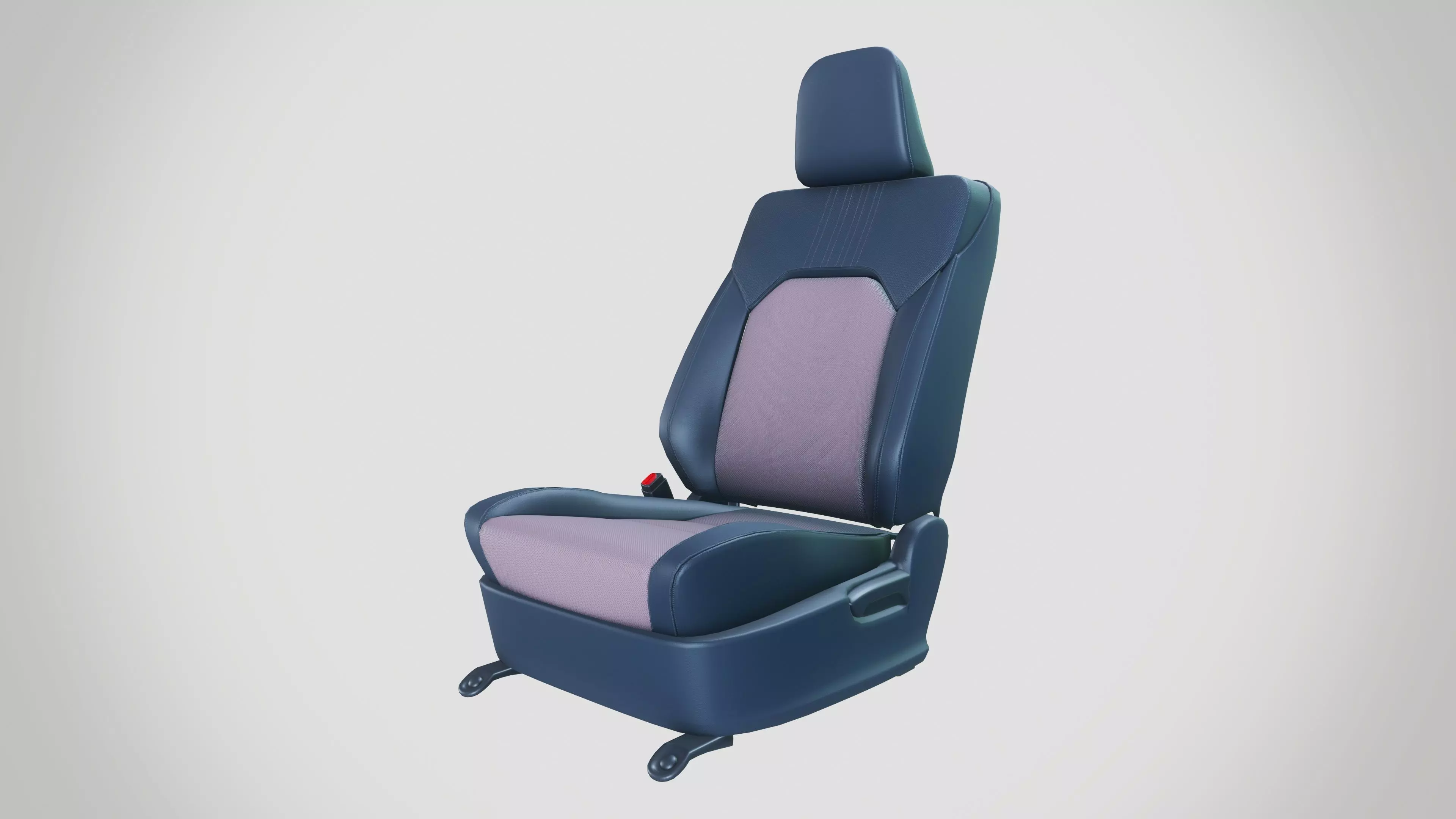 Car seat 3D model_0
