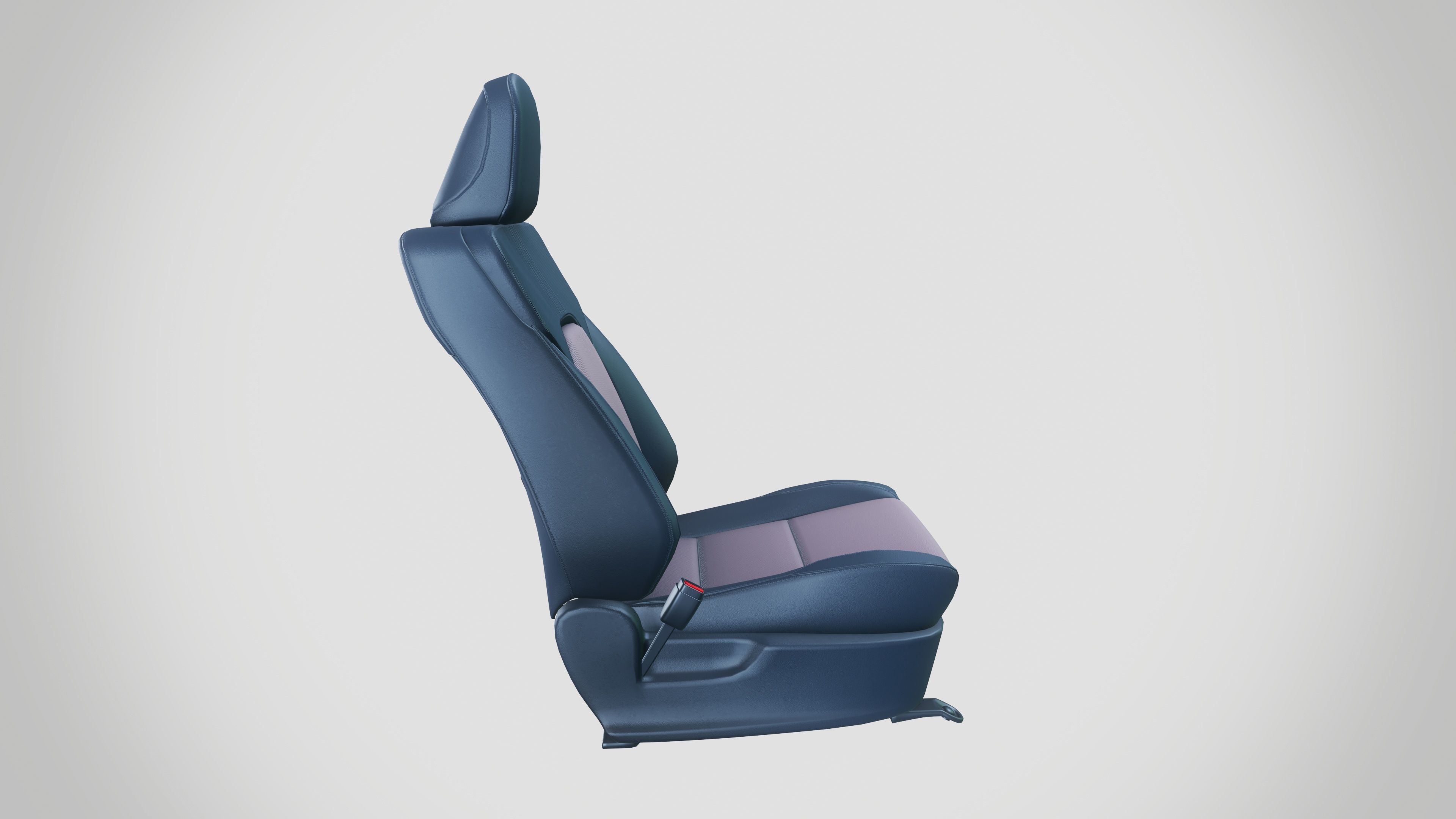 Car seat 3D model_5