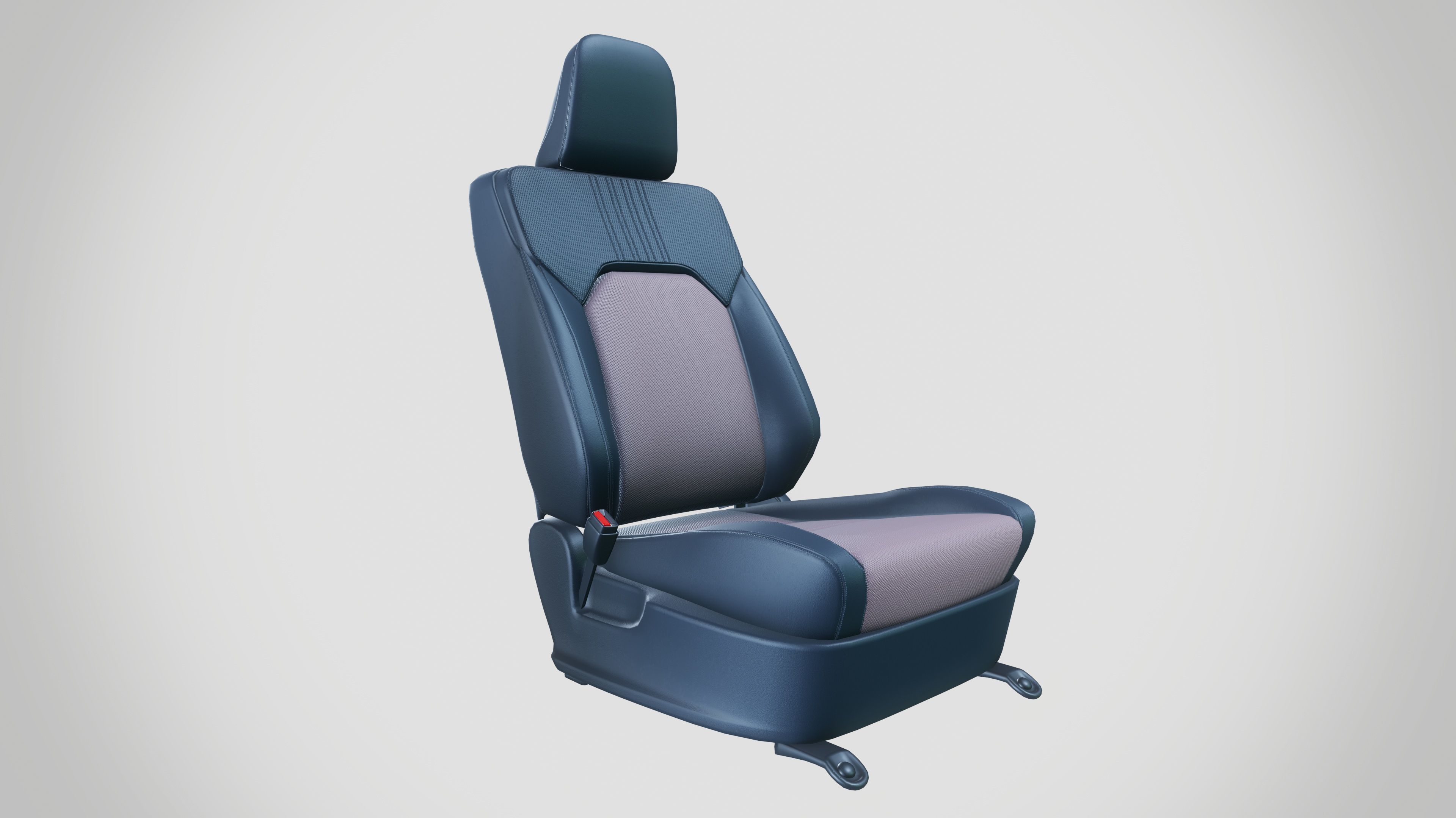 Car seat 3D model_2