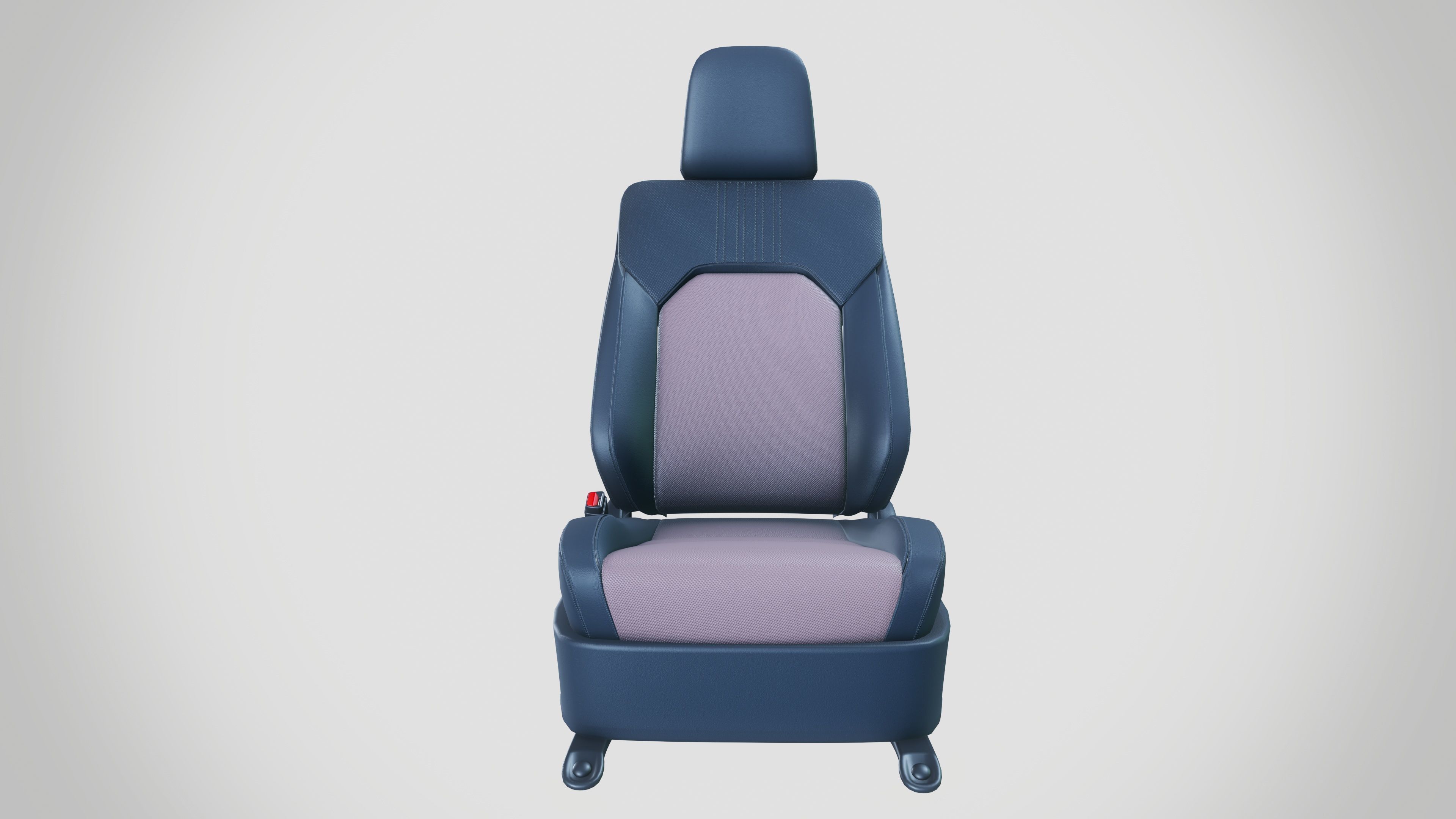 Car seat 3D model_3