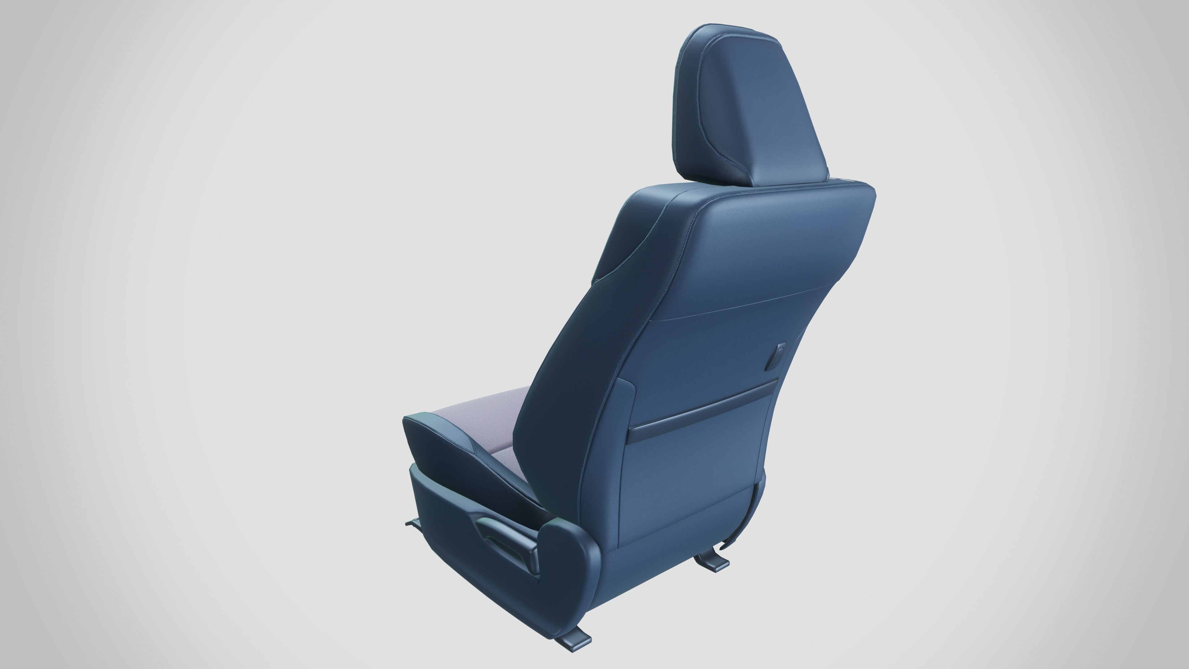Car seat 3D model_7
