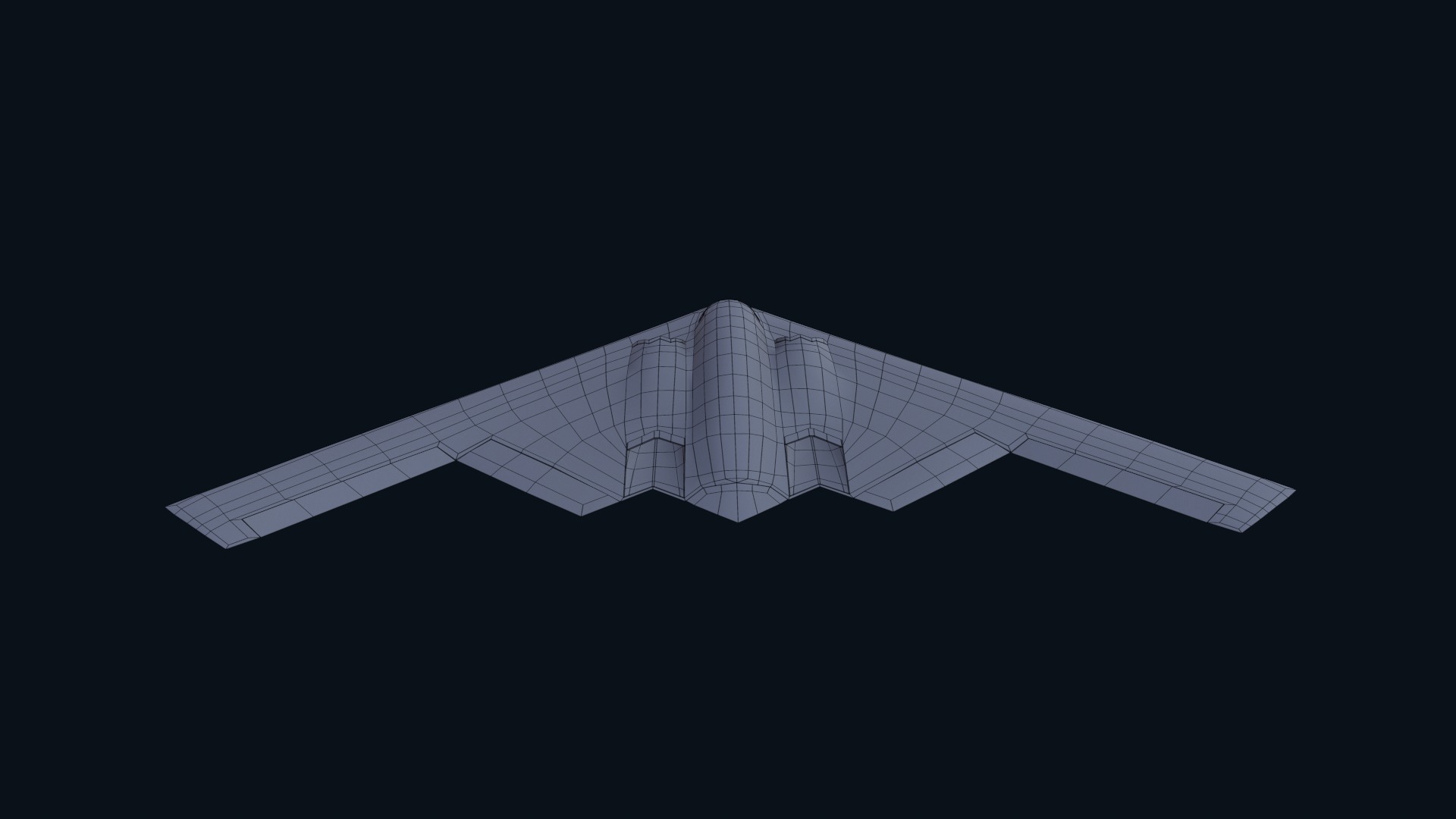 Asset - Army - B2 Spirit 3D MODEL REALISTIC Low-poly 3D model_17