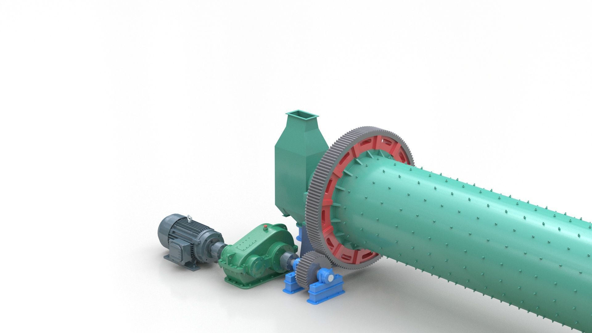  Ball Mill 3D model_5