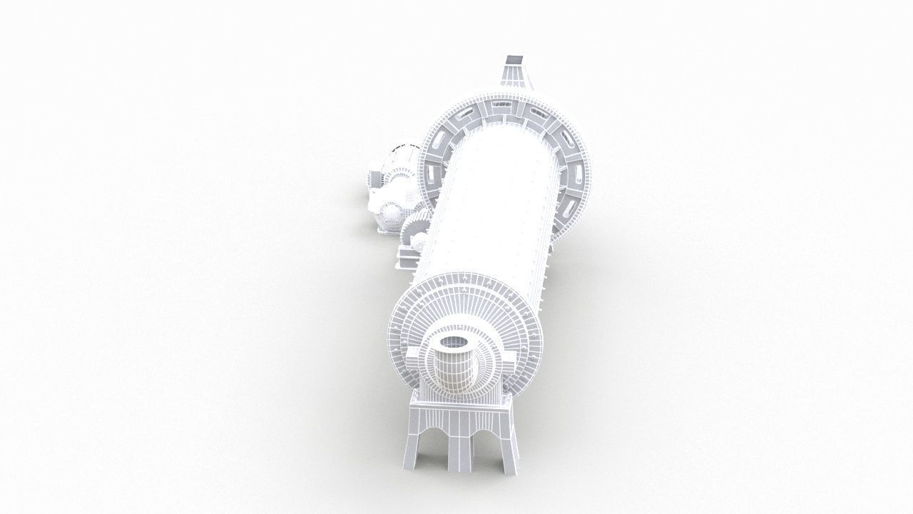  Ball Mill 3D model_15