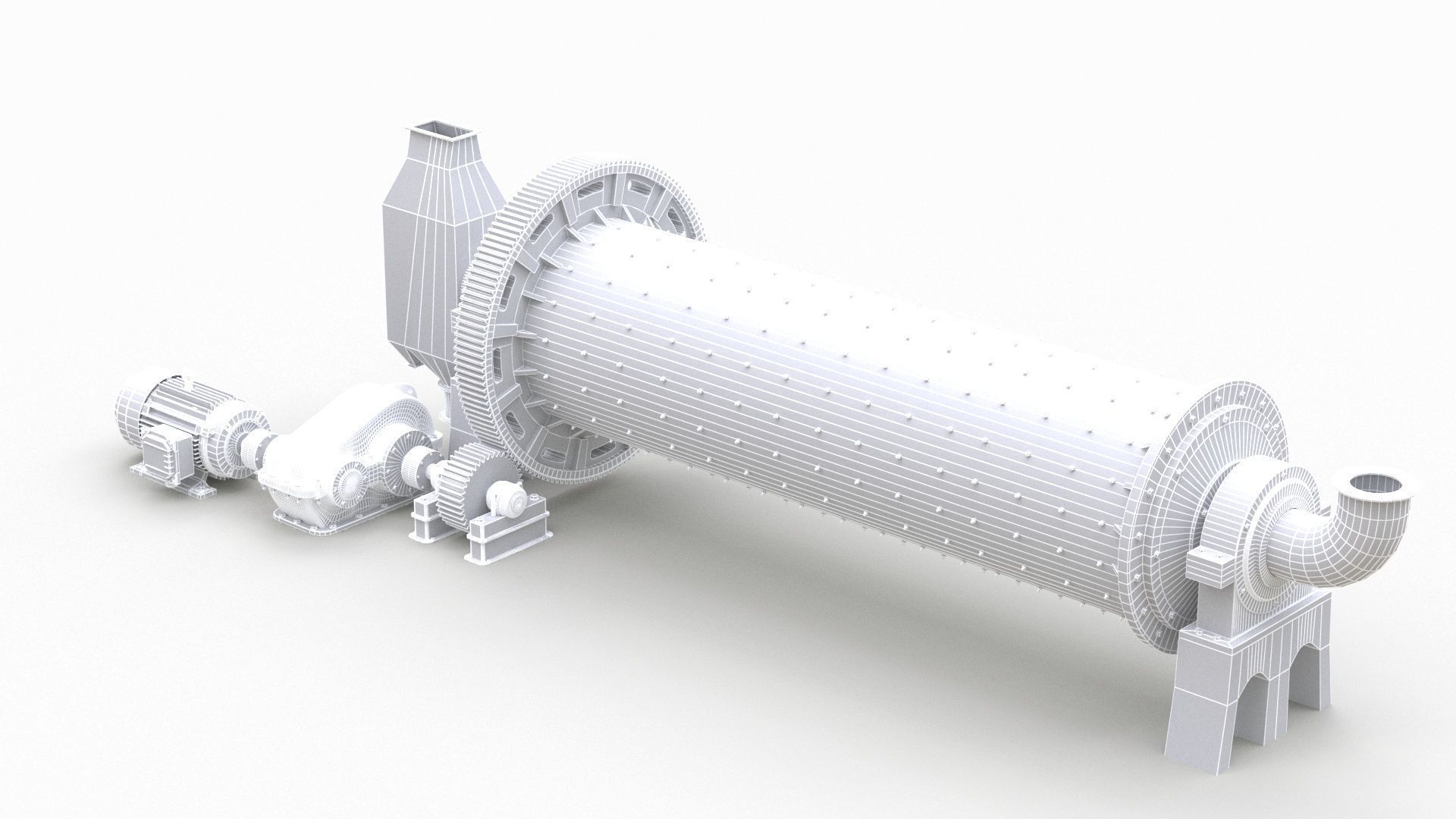  Ball Mill 3D model_13