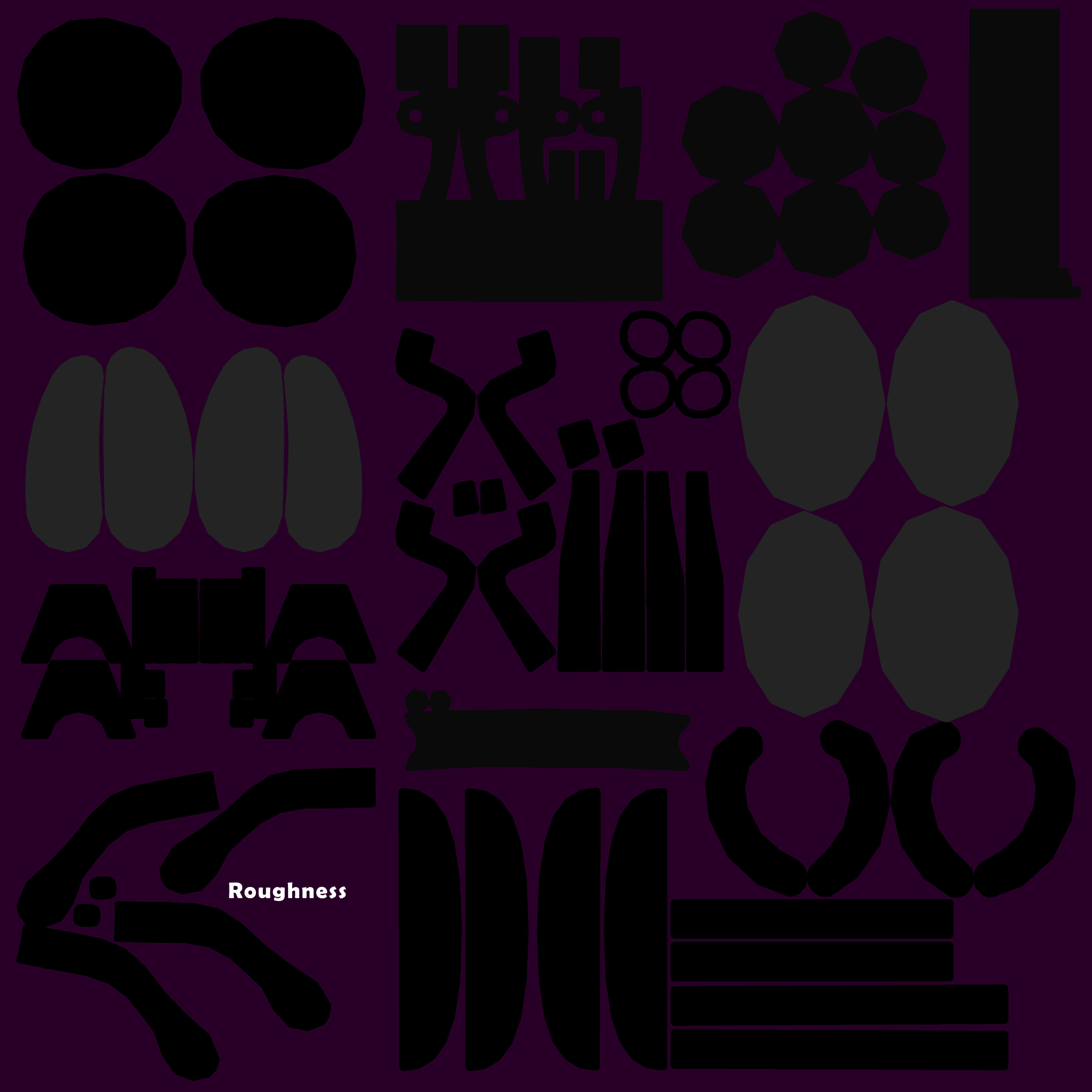 Womens Glasses 03 Low-poly 3D model_13