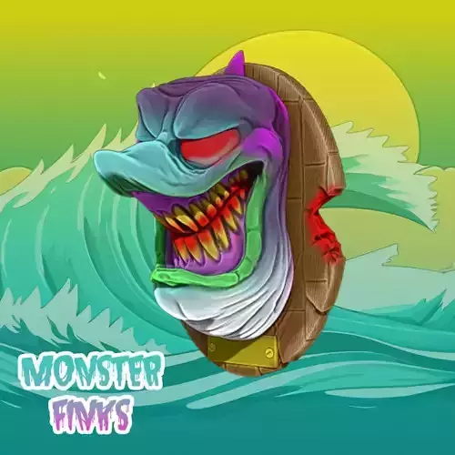 MONSTER FINKS - SHARKY 3D print model