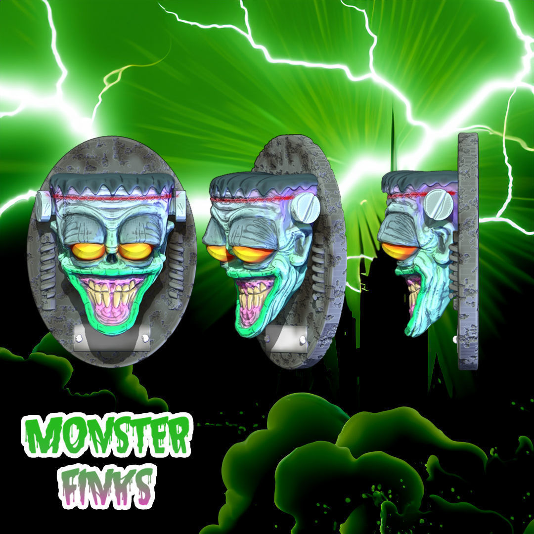 MONSTER FINKS - FRANKY 3D print model_1