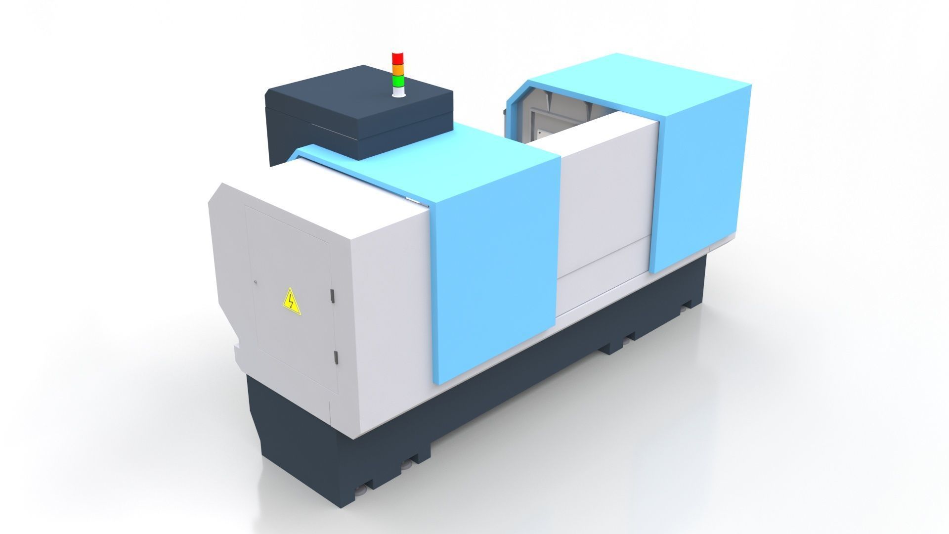 CNC Machine 3D model_5