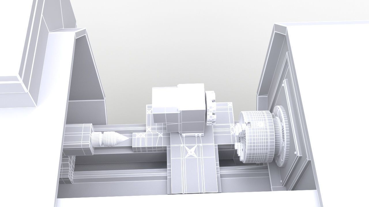 CNC Machine 3D model_16