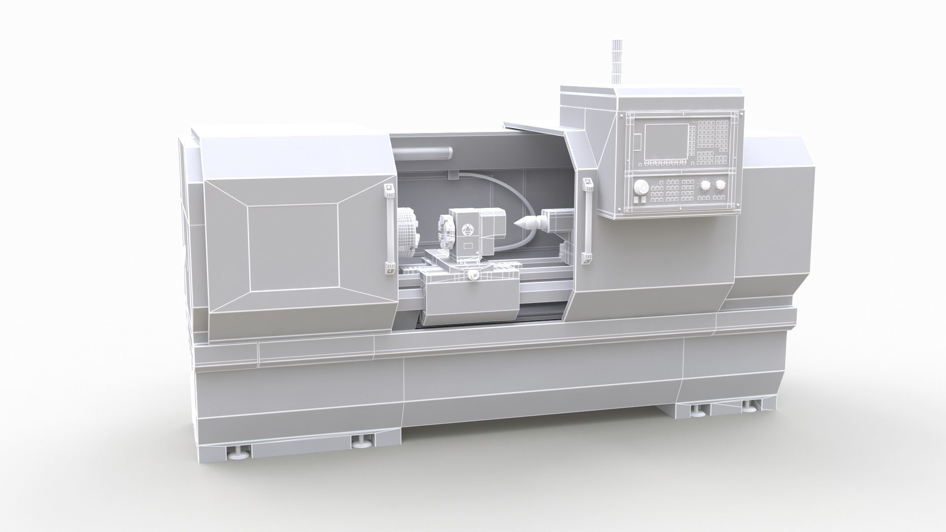 CNC Machine 3D model_11