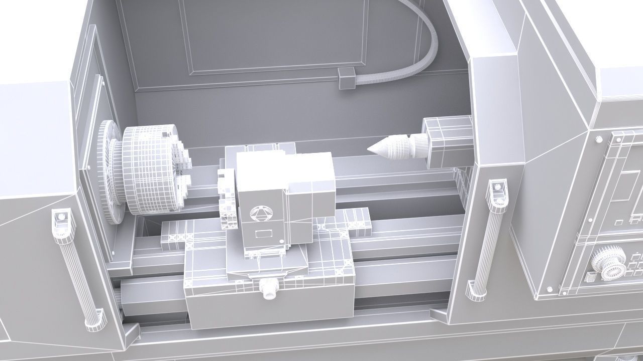 CNC Machine 3D model_15