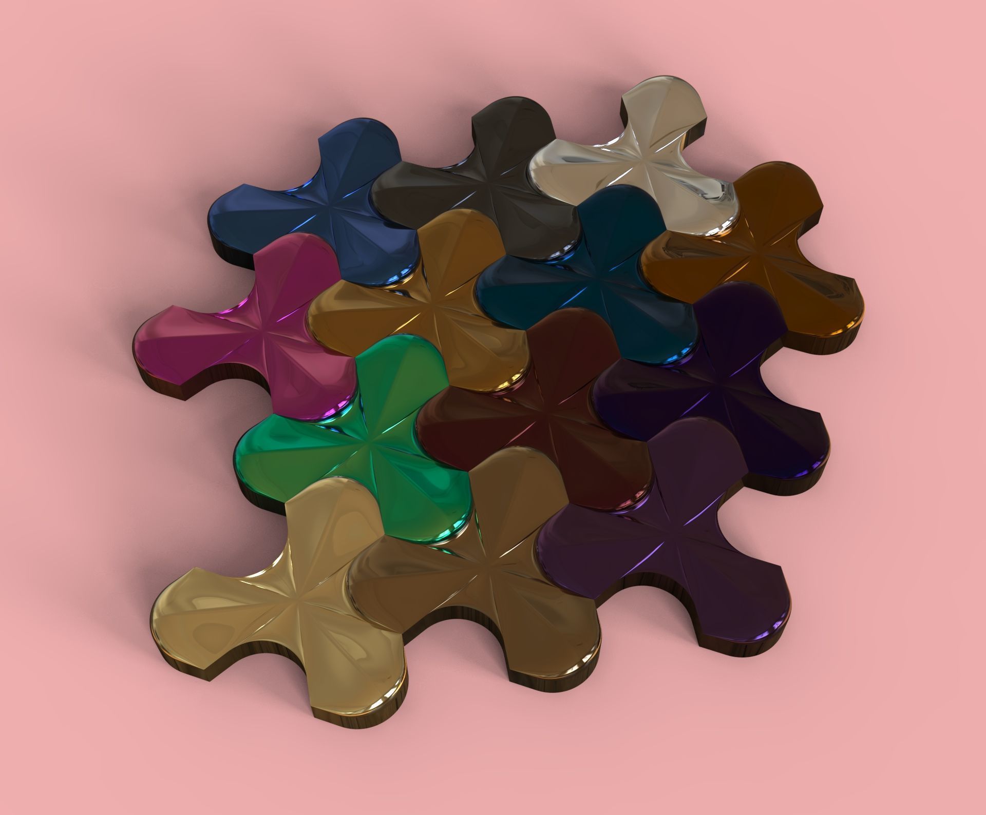 deltoid mosaic 3D print model_13