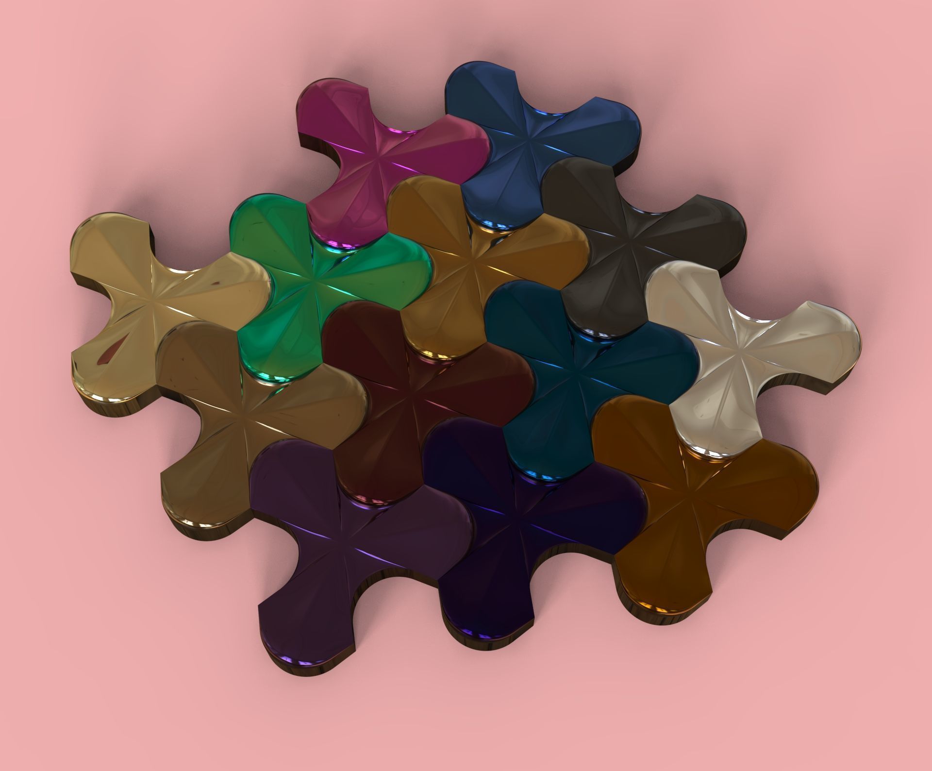 deltoid mosaic 3D print model_11
