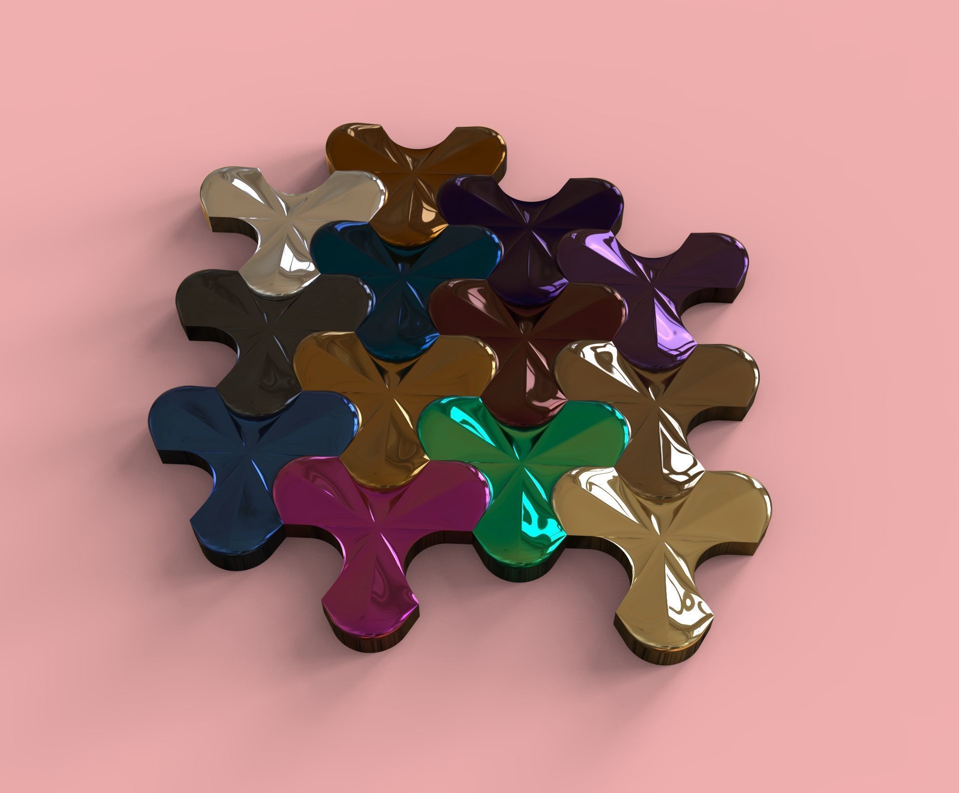 deltoid mosaic 3D print model_5