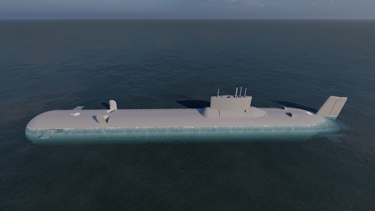 submarine- class Submarine 3D model_8