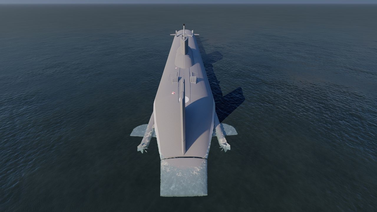 submarine- class Submarine 3D model_20