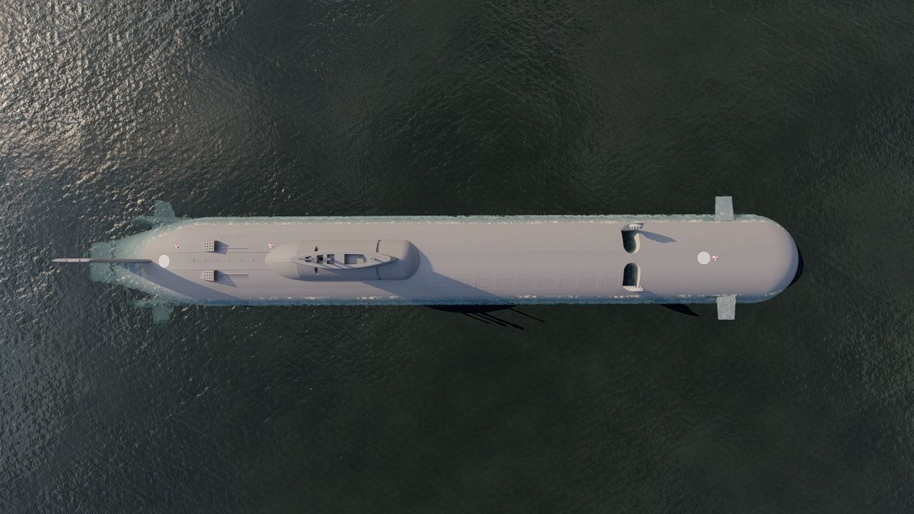submarine- class Submarine 3D model_21