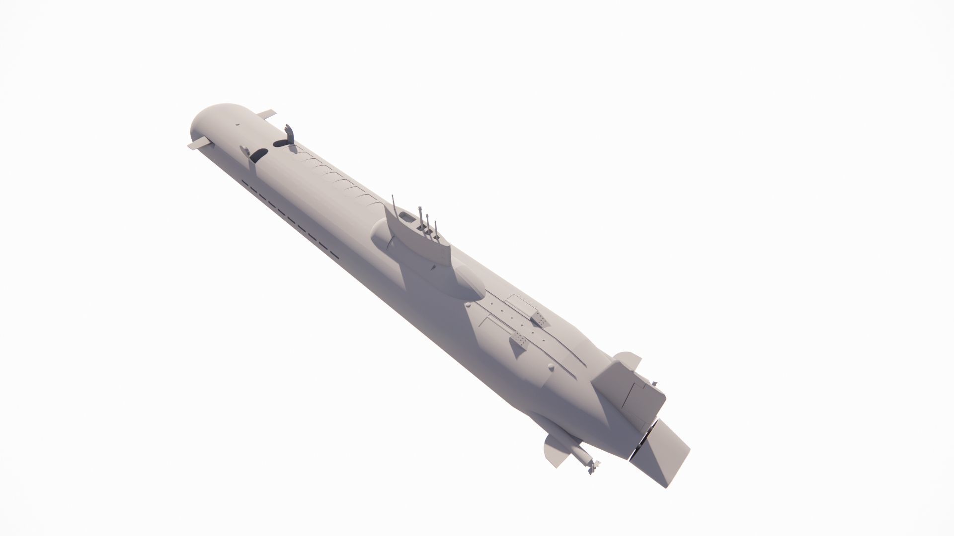 submarine- class Submarine 3D model_6