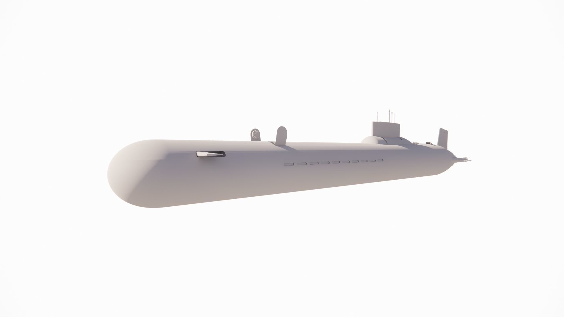 submarine- class Submarine 3D model_22