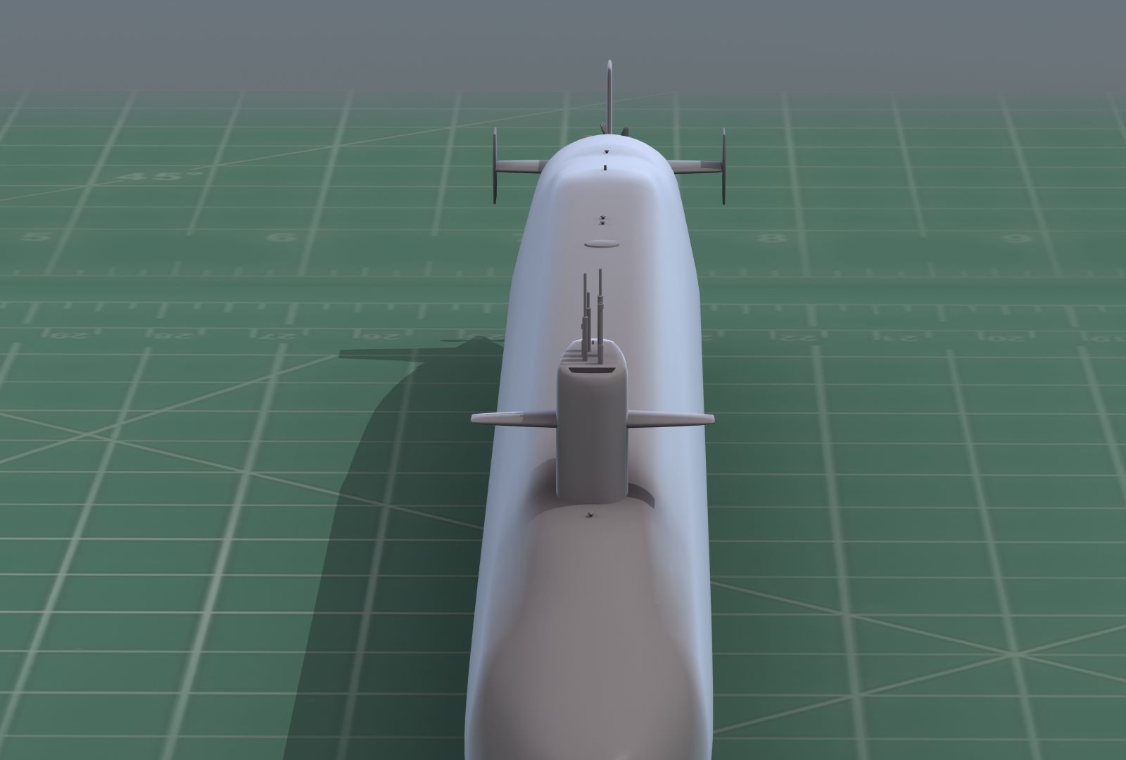 Ohio Class Nuclear Submarine SSGN 3D Print 3D print model_12