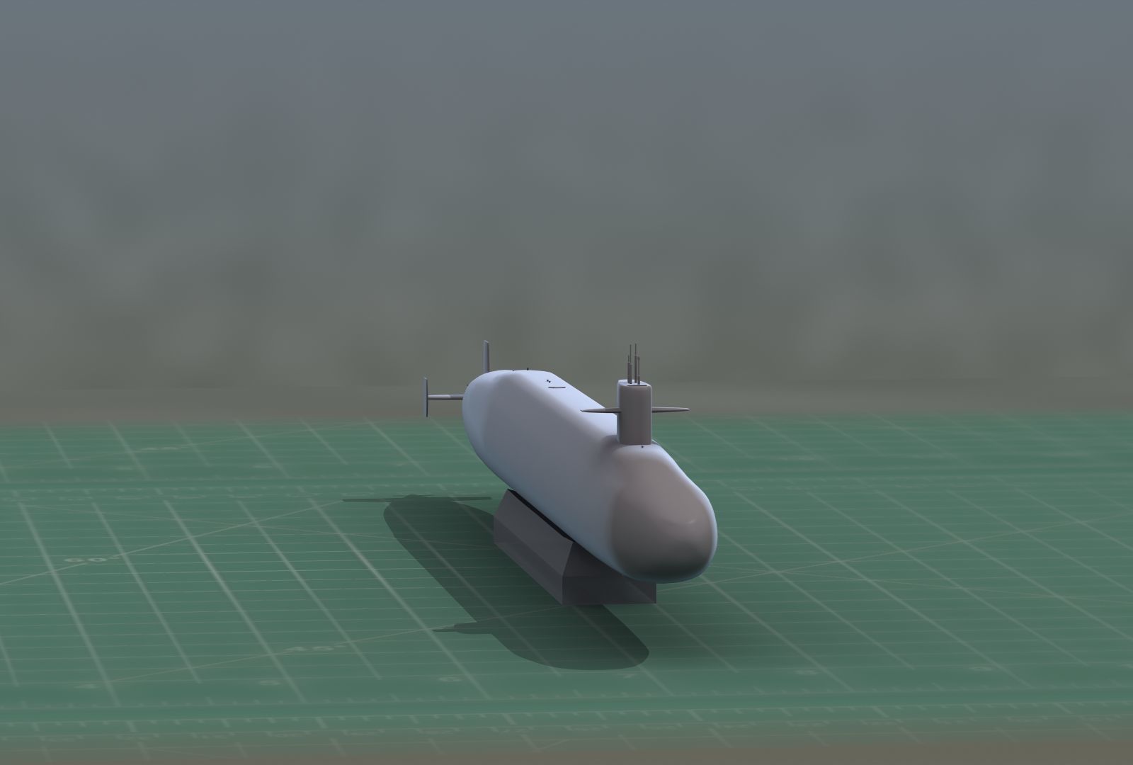 Ohio Class Nuclear Submarine SSGN 3D Print 3D print model_10