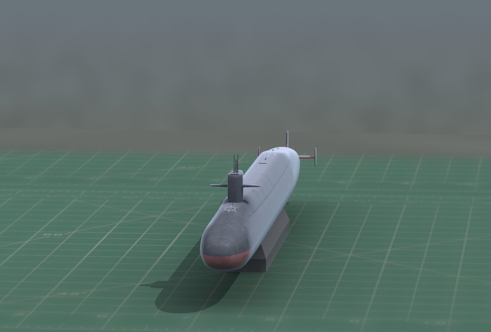 Ohio Class Nuclear Submarine SSGN 3D Print 3D print model_2