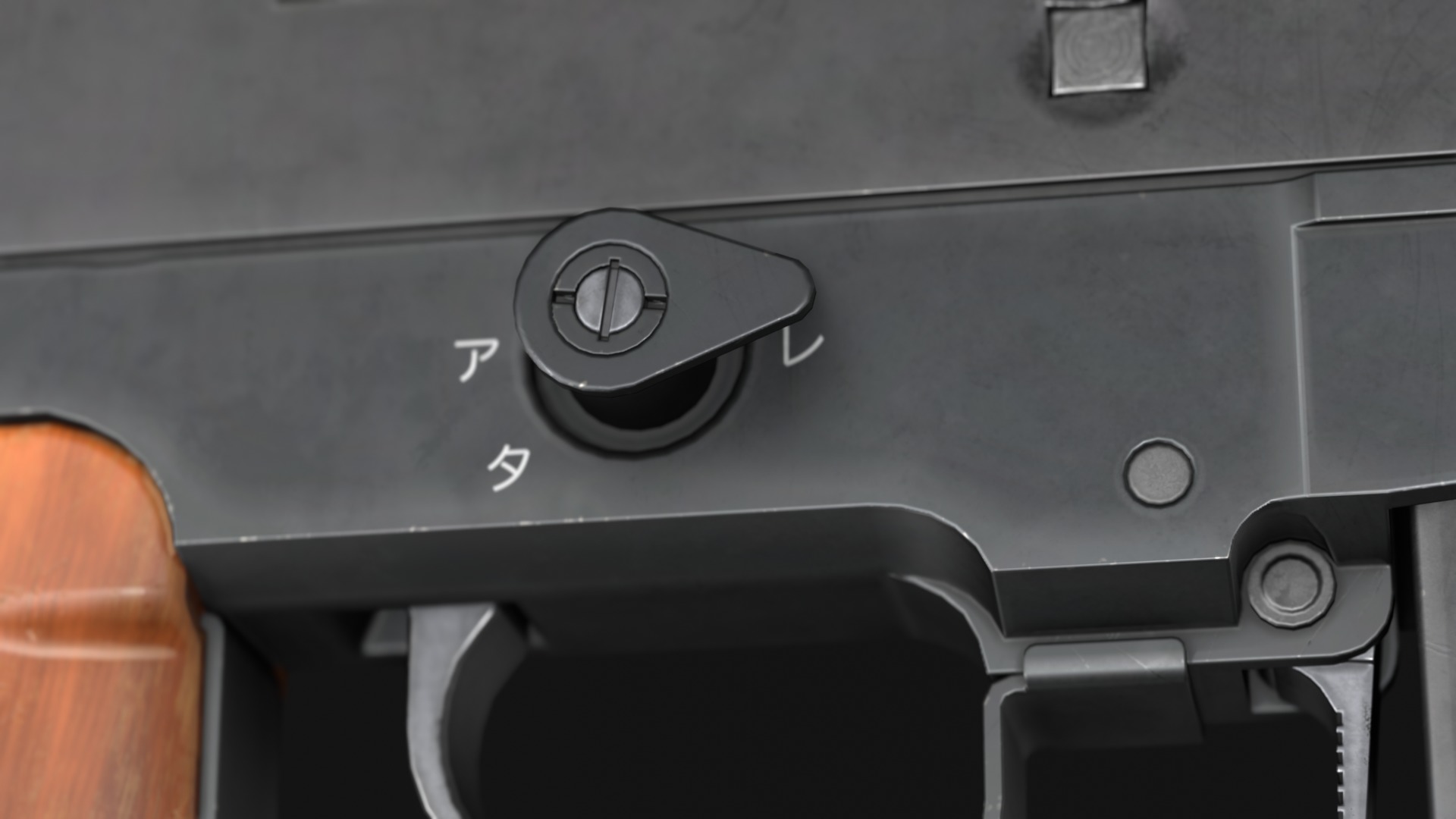 Howa Type 64 - Japanese Battle Rifle - Game Asset Low-poly 3D model_8