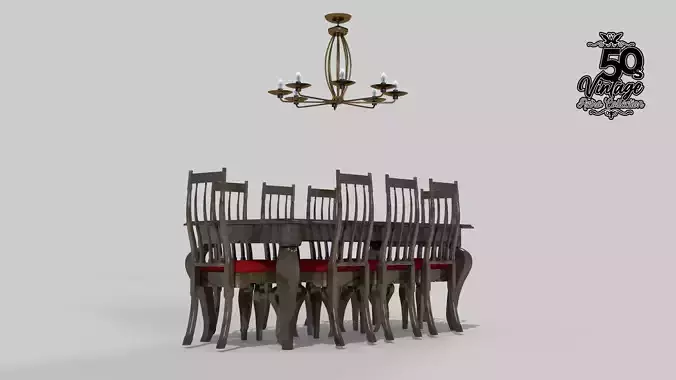 Dining Table 8 Chairs