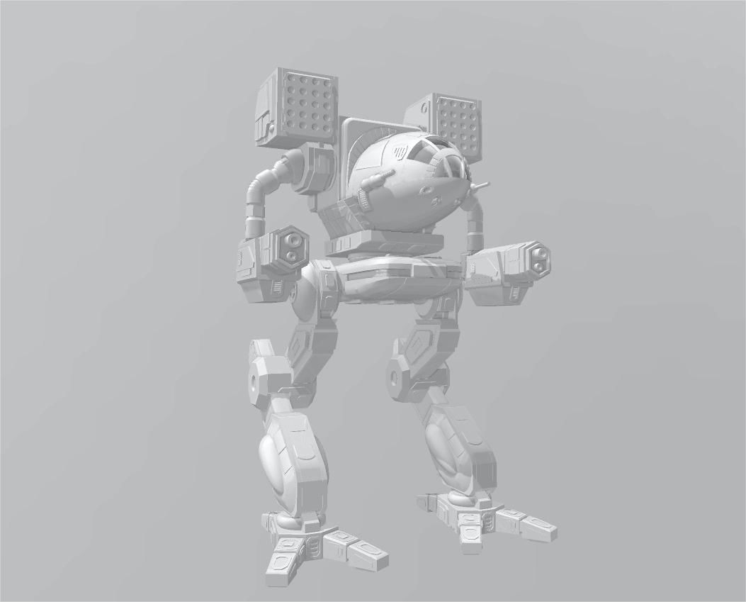 MAD CAT J  MC Ver 3D print model_1